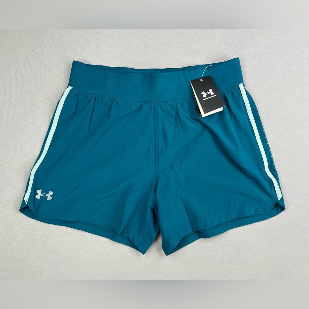 UNDER ARMOUR UA SPEEDPOCKET 5” LINED ATHLETIC SHORTS